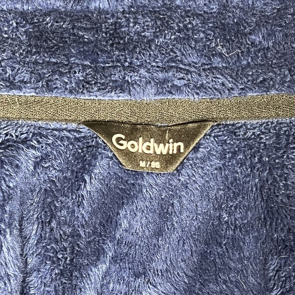 Goldwin Mens's M GB Alpine Ski Team Blue Fleece Jacket Full Zip Great Britain - Picture 4 of 12